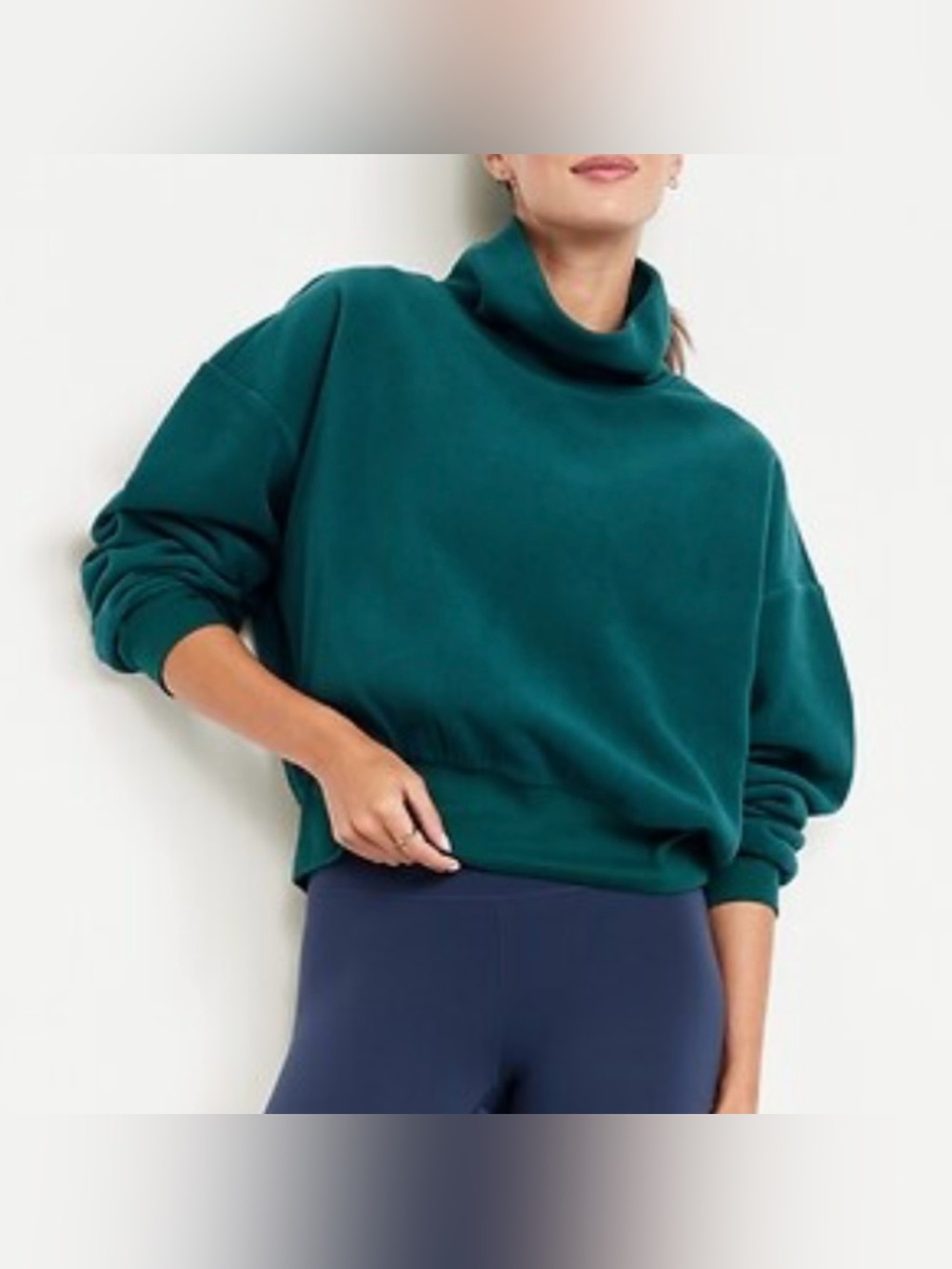Old Navy Performance Microfleece mock neck sweatshirt XL